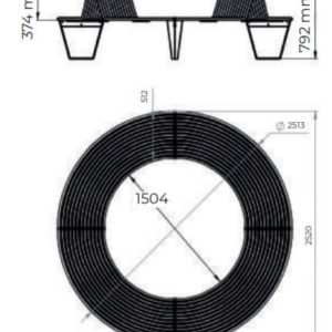 ספסל Infinity 602500100