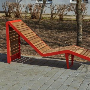 ספסל Infinity Wood – Sun Lounger