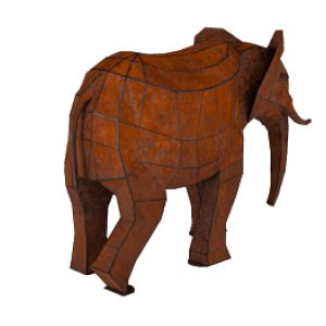 פסל מעוצב – פיל